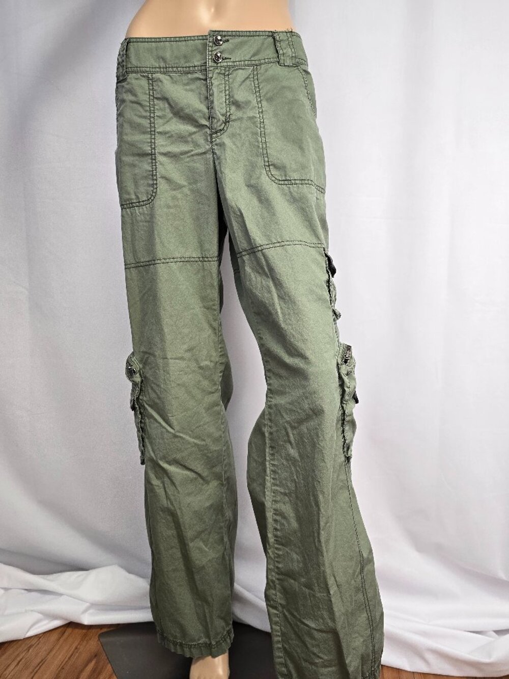 Esprit Vintage Army Green Army Pants Size 12